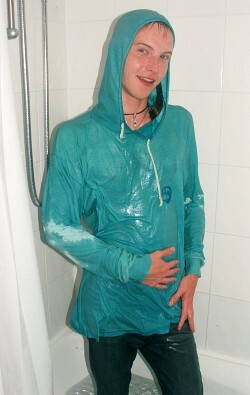 Showering in clothes is popular worldwide